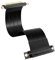 SinLoon Câble d'extension PCIe 3.0 X8 PCI-E 8X mâle vers femelle 25 cm (90 degrés M/F)