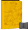 Morinbo Trading Card Binder, 9 Pocket 540 Cards Trading Cards Games Collection Holder Book Folder with Side-Loading Sleeves (Yellow)