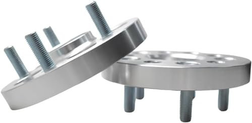 Geschmiedeter Spurverbreiterung 38 MM/1,5 Zoll PCD 5 x 127 Nabenbohrung 71,5 MM M12 x 1,25 geschmiedet für Jeep für Grand für Cherokee WJ WK für Wrangler JK Auto 5 Rad-Distanzstücke Universelle Spurve