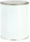 RED STAR Empty Tin Cans Metal Paint Cans Mixing White With Metal Lever Lid 250ml 500ml 1L (1, 1L)