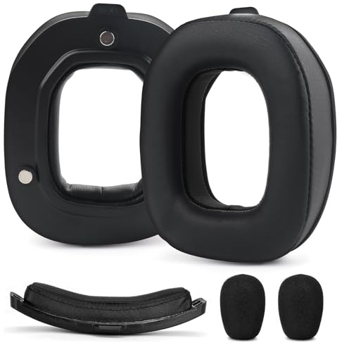 A50 Gen 4 Ohrpolster, Ersatz-Ohrpolster, kompatibel mit Astro A50 Gen 4 / Astro A50X Kopfhörern, weiches Proteinleder, Geräuschisolierung, Memory-Schaum-Ohrpolster, Ohrenschützer, Ohrmuscheln (C)