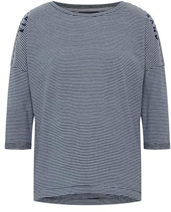 Elbsand Damen 3/4-Arm Shirt ESWVeera Damenshirt mit Streifen
