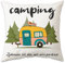 Anicy Camping Zubehör, Camping Geschenke, Camping Wohnwagen Gadgets, Camper Zubehör, Wohnmobil Deko, Wohnmobil Geschenk, Geschenke für Camper, Camping Kissenbezug 45x45cm