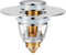 Souvik Bouchon Lavabo Universel Passoire Drain Bouchon de Vidange en Acier Inoxydable Anti Obstruction pour Lavabo et Baignoire