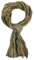 Rotfuchs Baumwollschal Damenschal Herrenschal Knitterlook streifen Muster in beige