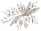 DEARMAMY Barrette à Mariage Accessoire Élégant Pour Demoiselle Honneur Pince à Décorative Pour Occasions Spéciales