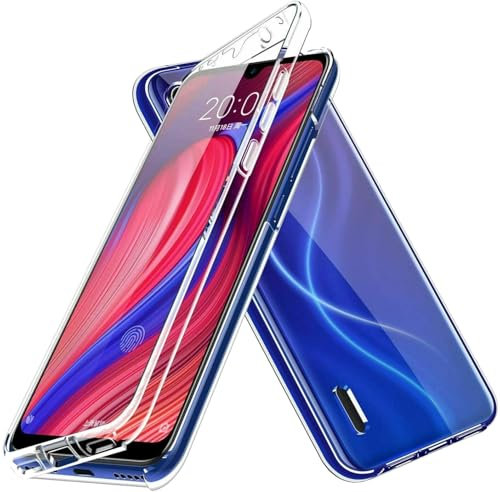 Funda Carcasa 360º para Huawei P20 Pro 4G, 360 Grados Resistente Full Body Delantera y Trasera Doble Cara Completa Entera Transparente FTST