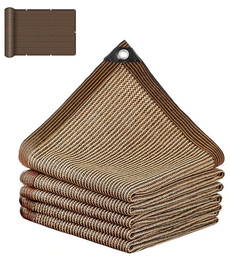 90 % tissu d'ombre solaire, pergola, baldaquin, filet d'ombrage en maille avec bâche, bâche en maille pour patior, terrasse, extérieur, jardin, jardin