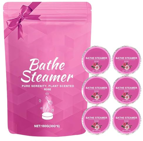 Shower Steamers, Body Bath Tablets with Oils, Body Care Products for Adults, Men, Women, Relaxation, Spa, Yoga, Morning Evening, Meditation Hotel, Home