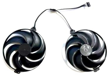 SHUAPOZ Laptop parts 100MM 6PIN CF1015U12D DC 12V 0.55A GPU fan for Intel/for ONIX ARC B580 for ODYSEEY/for Zhengtu 12G graphics card cooling