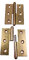 1 Hettich Möbelband, links, Messing blank, Maße: 50*40 mm, Artikelnr. 9099987
