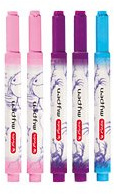 Herlitz Universal-Tintenpatrone my.pen farbig sortiert pink, violett, hellblau 5 Stück