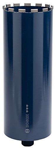 Bosch Accessories Professional Diamantnassbohrkronen (für Beton, 1 1/4 Zoll UNC, Ø: 182 mm, Zubehör für Diamantbohrmaschinen), blau