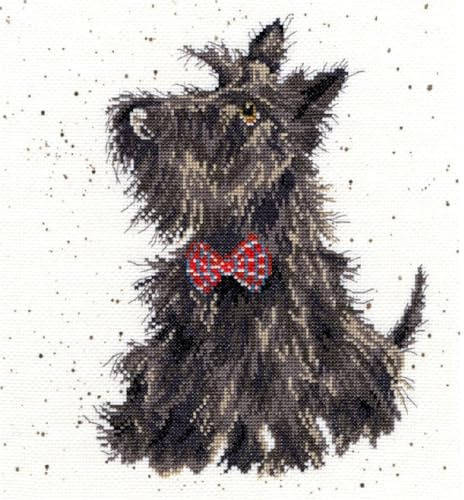 Bothy Threads Cross Stitch Kit - Wrendale Designs - Scottie