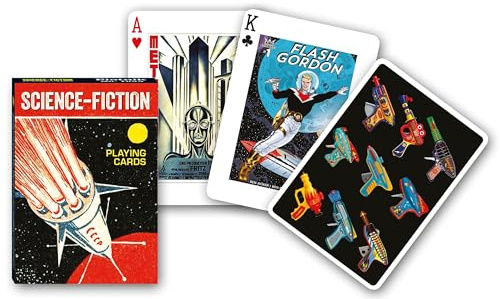 Piatnik 1659 Science-Fiction Card Game (55-Piece)