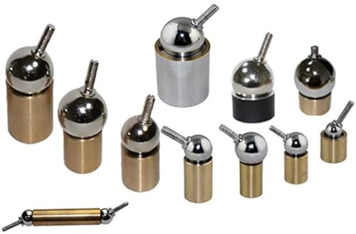 Magnetic ball joint with threaded pin Neodymium Ø 8 mm M3x12 fit tolerance h6 - holds 1 kg - Strong Ball Joint Rare Earth Magnets - Operating temperature: max. 100 °C