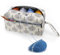 Luxja Bolsa de Almacenamiento de Lana, Bolsa de Crochet Bolsa de Tejer, Bolso para madejas de hilo, ganchos de ganchillo, agujas de tejer (hasta 10 pulgadas) y otros accesorios pequeños