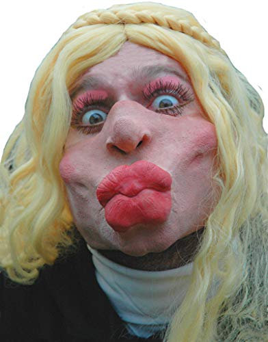 Rapunzel Maske mit Dicker Lippe aus Latex - Partymaske Partyluder