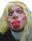 Rapunzel Maske mit Dicker Lippe aus Latex - Partymaske Partyluder