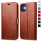 OCASE iPhone 11 Hülle Handyhülle [Premium Leder] [Standfunktion] [Kartenfach] [Magnetverschluss] Tasche Flip Case Cover Etui Schutzhülle lederhülle klapphülle für iPhone 11 Braun