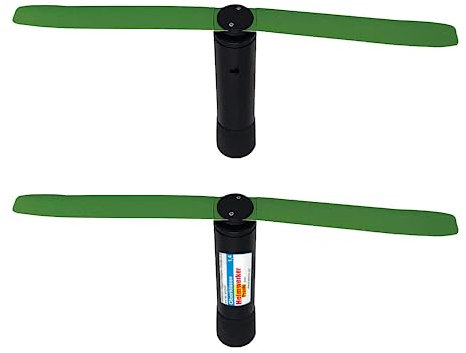 ISOTRONIC Wespenwedler Fliegenwedler mit Flaschenaufsatz I Fliegenabwehr I Fliegenvertreiber I Insektenschutz Fliegenklatsche 2.0 I gegen Fliegen Wespen (2)