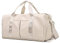 Konelia Reise-Duffle Bag Sport Gym Weekender Tasche mit trockener Nassaufbewahrungstasche & Schuhfach Leichte Tragetasche Handtasche Yoga Tasche für Männer und Frauen, Weiß, 20, Vintage-Stil