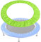 APJJ Trampolin Randabdeckung 81-152cm, Indoor Erwachsene Fitness Umrandung, Wasserdichtes Oxford-Tuch ZubehöR Ersatzteile, Grün, 45in 114cm