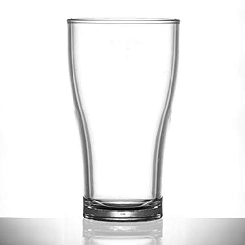 BARCRAFTERS Guinness Bierglas Beer 0,5L | Kunststoff | 2 er Set | Pint | Halbe | Bierglas | Dart | Mehrweg