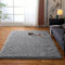 Obundi Hochflor Teppich,Grau Langflor Teppich für Schlafzimmer,Wohnzimmer,Kinderzimmer,Lounge,Büro (Grau,60×120 cm)