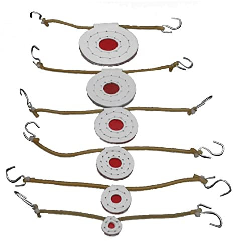 TOSSPER 6 Stücke Target Pads Carry Target Micro-Faser-Targets-matten Für Slingshot-Wasser- Airsoft Blowgun Dart-schießen