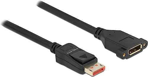 Delock DisplayPort Verlängerungskabel zum Einbau 8K 60 Hz 3 m