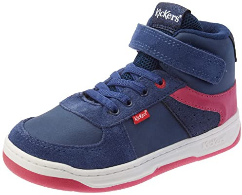 Kickers Kickalien, Scarpe da Ginnastica, Fucsia Marina, 30 EU