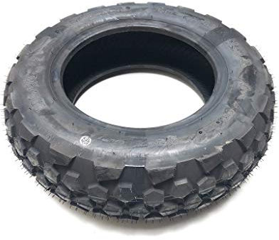 Cross Reifen 130/90-10 61J TL passend für Gilera Stalker, Peugeot TKR Trekker, MBK Booster, Yamaha BWS BW Slider – 10 Zoll Offroad Rollerreifen Grobstollenprofil