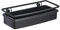 WENKO Wandablage Molinella, Bad-Ablage mit tiefem Körbchen für sicheren Stand von Pflegeprodukten, aus matt lackiertem Edelstahl mit Einsatz aus Kunststoff, (B x H x T): 30 x 8,5 x 14 cm, Schwarz