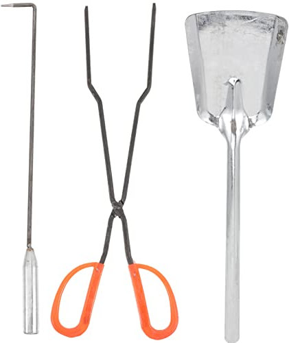 Zerodeko Komplettes Kaminwerkzeug-set Kohle-ascheschaufel Feuerhaken Feuerzange Multifunktionswerkzeug Für Grill Heimdekoration