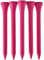 TH Golf Bambus-Golf-Tees, 70 mm, 50 und 100 Stück, mehrere Farboptionen, umweltfreundlich, nachhaltig, langlebig, Bambus-Golf-Tees (100, Neonrosa)