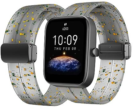 Silikon Armband für Xplora Xmove Magnetisch Armband Ersatzarmband Sport Silikon Weiches Armbänder mit Herren Damen Sportarmband mit Xplora Xmove Ersatzband (2,xmove)