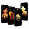 4 Stück Handyhülle für Apple iPhone 13 6.1 Zoll Anime Manga Muster Design Junge Case All Inklusiv Linsen Schutzhülle Stoßfest TPU Silikon Weich Ultra Dünn Cover, 01