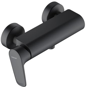 Vigour Einhand-Brausebatterie ohne Brausegarnitur, derby style, schwarz matt