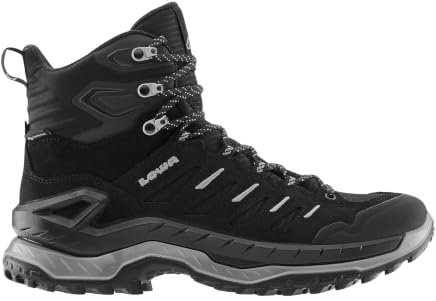LOWA Stiefel mittel INNOVO GTX MID schwarz/grau, 41.5