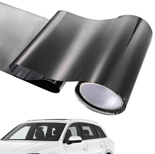 Yeory Strisce per Visiera da Sole per Auto a Velo da Sole Strisce antirillate Adesivo per Ombra per Parabrezza Auto 20x150 cm, Strisce antirifere di Auto