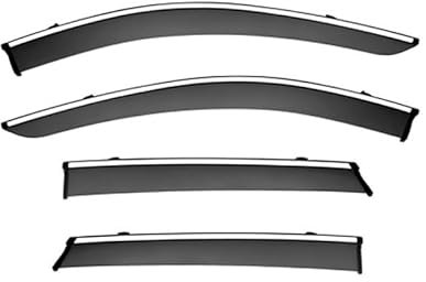 HAIYUN 4 Stück Auto Windabweiser für Forthing T5 EVO MK1 2020 2021 2022 2023 2024, Seitenscheiben Windabweiser Vorn Hinten Wasserdicht Langlebiger Regenabweiser