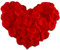 2000 Pezzi Petali di Rosa, Rosa Finti Rosso Artificiali Fiori Artificiale di Seta Petalos Decorazione Per Matrimonio san Valentine e Fidanzamento Proposta Anniversario Compleanno Atmosfera Romantica