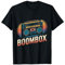 Boombox Ghettoblaster im Retro-Look T-Shirt