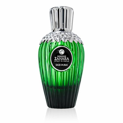 Al Haramain Zahara Sage Dubai Extrait de Parfum 100ml | Luxury Arabian Perfume | Fresh Citrus, Neroli with Warm Amber Base | Elegant Fragrance for Women | Premium Gift Perfume