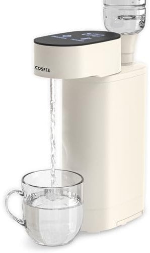Instant Hot Water Dispenser, 3s Fast Heating Electric Hot Water Boiler with 5 Temperature Presets, Digital Touch Screen, Energy-efficient use