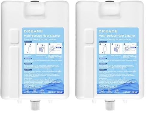 dreame Les Fournitures de Aspirateur Robot pour L20 Ultra Aspirateur Robot (450ml) (Lot de 2)