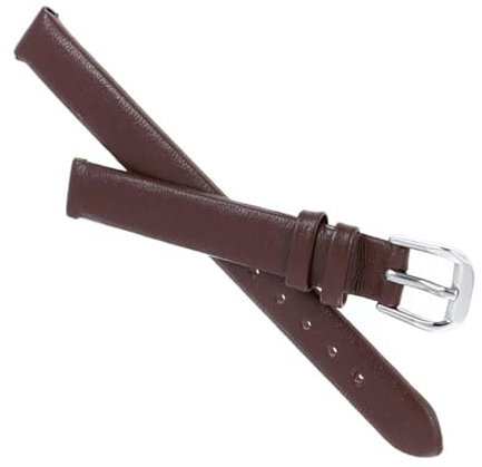 yaponuk Damen-Lederarmband für Calvin Klein für CK K3E236 K2B231 K3N231 Uhrenarmband Armband Ersatzzubehör(Brown,14mm)