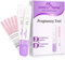 Easy@Home Schwangerschaftstest Frühtest Ultraempfindlicher Frühschwangerschaftstest: Pregnancy Test für Früherkennung einer Schwangerschaft, 7 Tests (2 Sticks 10mIU/mL, 5 Strips 10mIU/mL)