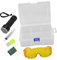 ULTECHNOVO Kit de Détection de Fuite de Climatisation Auto avec Lampe de Poche Ensemble Outils de Test de Fuite pour Véhicules